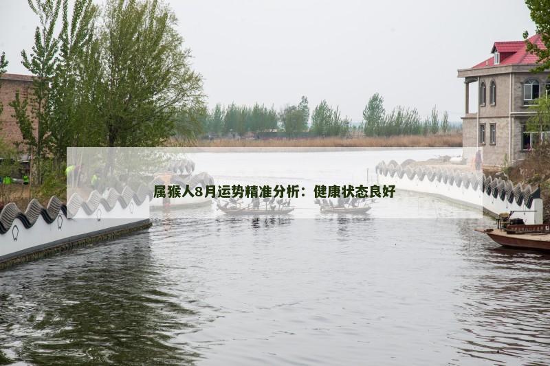 属猴人8月运势精准分析：健康状态良好