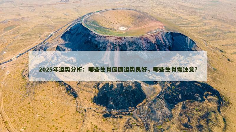 2025年运势分析:哪些生肖健康运势良好,哪些生肖需注意?