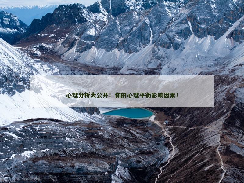 心理分析大公开：你的心理平衡影响因素！